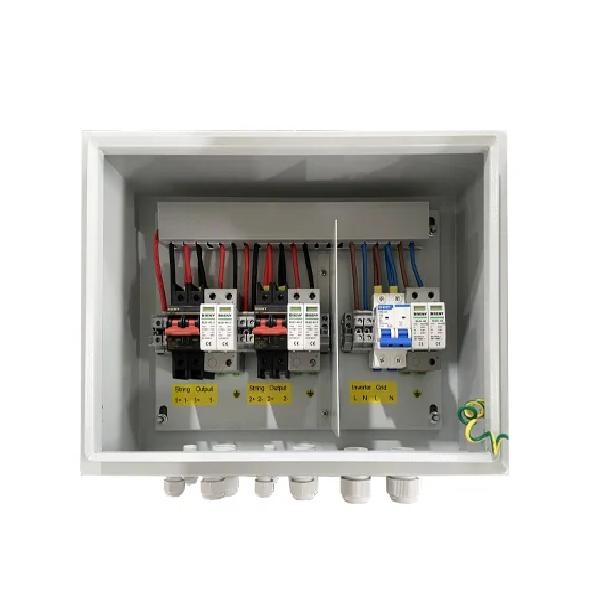 DC+AC Combiner Box 600V 1000V 2 In 2